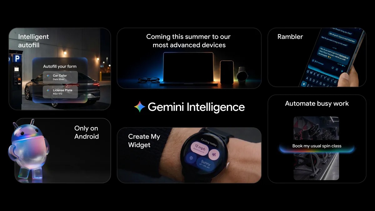 Google представляє Android із системою Gemini Intelligence Google представляє Android із системою Gemini Intelligence